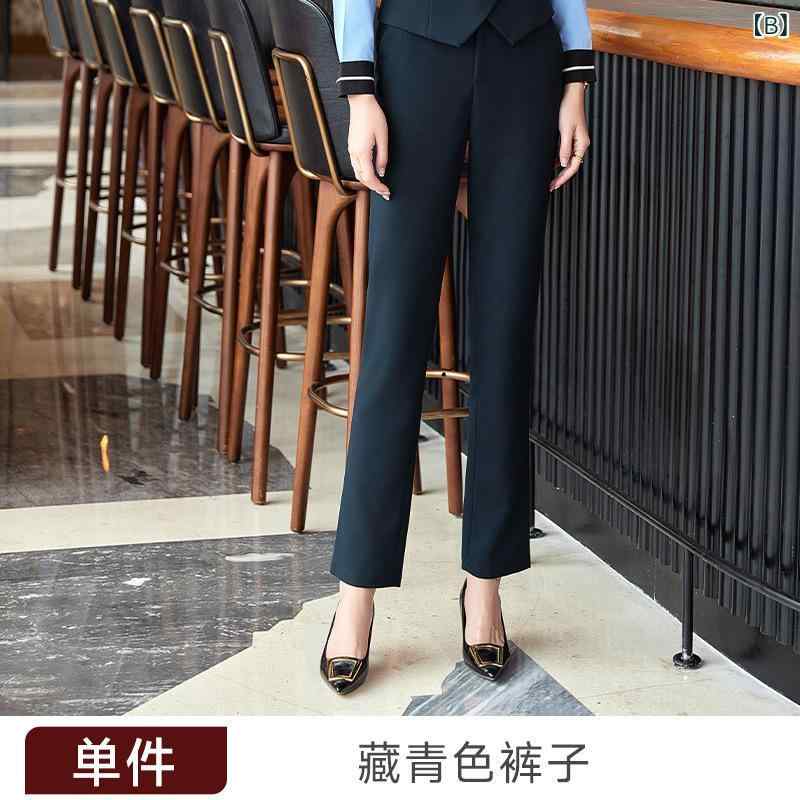 コート レディース グレー 4着セット アウター 職業 ホテル 受付 カスタマーサービス 事務服 仕事用 秋冬 astershop-10588471 アスターショップ サンプル画像2