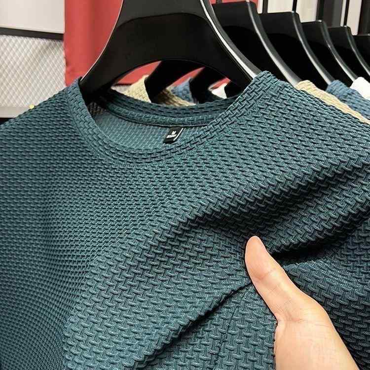 ・カテゴリ: Tシャツ・スタイル: カジュアル・主な素材: ナイロン96%以上・柄: 格子・フィット: スリム・ネックライン: クルーネック・袖丈: 短袖・袖型: 通常・厚み: 薄手・カラー展開: グリーン、ブルー、ブラック、ホワイト、ベージュ、ダークグレー・サイズ展開: M、L、XL、2XL、3XL、4XL、5XL・素材機能: 速乾、透気、耐摩耗、高伸縮、吸湿速乾、冷却感