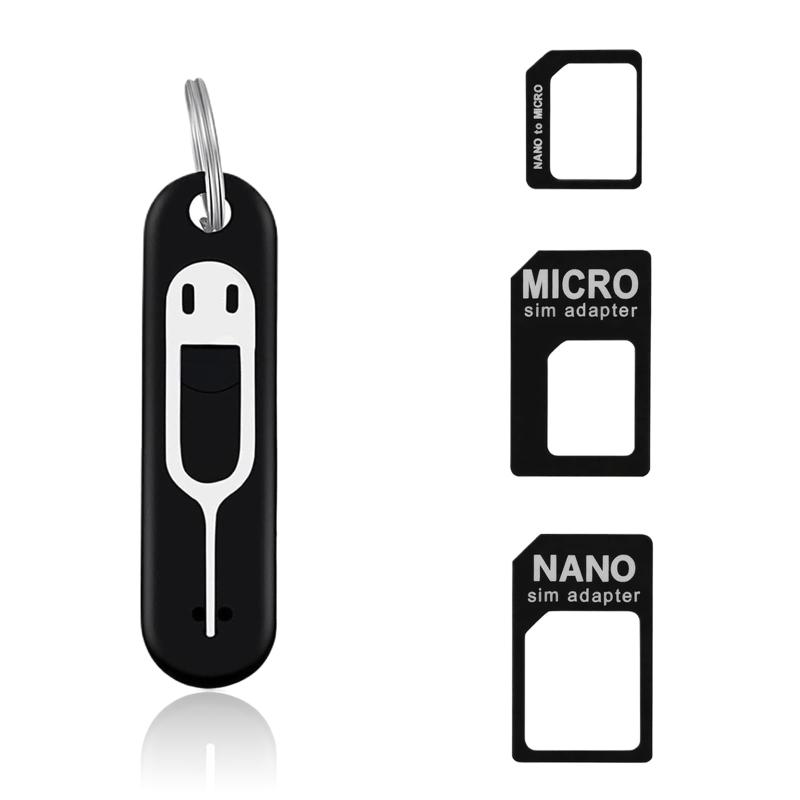 DELUXEFOX SIMカードアダプター simピン Nano SIM MicroSIM 変換アダプタ SIM アダプター 取り付けが簡単 SIMカード 変換用 SIMカード リリースピン取り出しピン SIMカード 交換部品