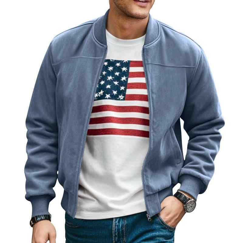 ・カテゴリ: ジャケット・スタイル: シンプル・主な素材: ポリエステル95%・ネックライン: スタンドカラー・フィット: スリム・厚み: 薄手・柄: 無地・裏地: ポリエステル95%・シーン: カジュアル・詳細: ジッパー・裾デザイン: ストレート・加工: ノーアイロン・着丈: 標準・ポケット: サイドポケット・着用: アウター・袖丈: 長袖・袖型: 標準・カラー展開: ベージュ、ライトブルー、ダークネイビー、ミリタリーグリーン、ブラック・サイズ展開: S、M、L、XL、XXL、XXXL