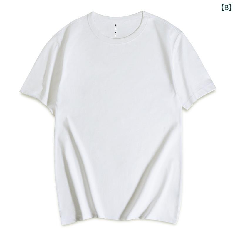 Tシャツ メンズ 半袖 丸首 カットソー クルーネック トップス プルオーバー ティーシャツ ヘビーウェイト 厚手 綿100% コットン 無地 275g カジュアル 春夏 吸湿排汗 通気性 耐磨 防シワ 普段使い 白 黒 カーキ astershop-10528367 アスターショップ サンプル画像3