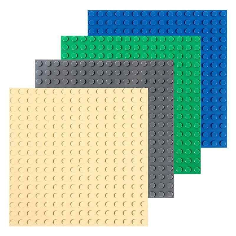 INIBUD 基礎板 ブロック プレート クラシック 互換性 16×16ポッチ 両面