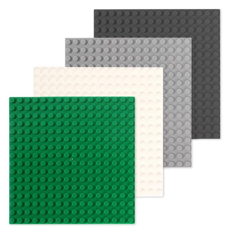 INIBUD 基礎板 ブロック プレート クラシック 互換性 16×16ポッチ 両面