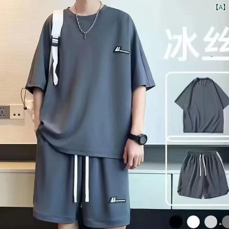 ・スタイル: 運動・厚さ: 普通・パンツ丈: 短パン・上衣スタイル: Tシャツ・袖丈: 短袖・フード: なし・素材名: 牛奶絲・主素材: ポリエステル100%・使用シーン: 運動・カラー展開: ブルー、ホワイト、ブラック・サイズ展開: M、L、XL、2XL、3XL、4XL、5XL・カテゴリ: メンズカジュアルセット