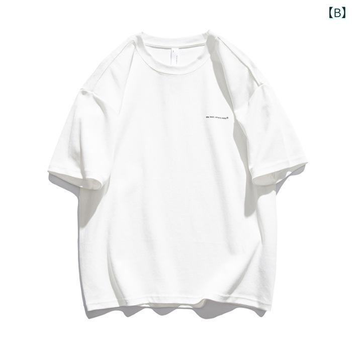 メンズ Tシャツ 無袖 丸首 ゆったり 夏用 麻 ストライプ 黒 白 緑 グレー 紺 ライトブルー 耐摩耗 薄手 軽量 シンプル ストリート ファッション 日常 外出 リラックス トップス インナー ゆったりシルエット 涼しい 通気性 ティーシャツ 半袖 astershop-10551133 アスターショップ サンプル画像3