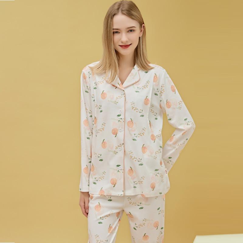 パジャマ レディース マタニティ 綿100% 和服 授乳服 部屋着 産前 産後 入院着 家...