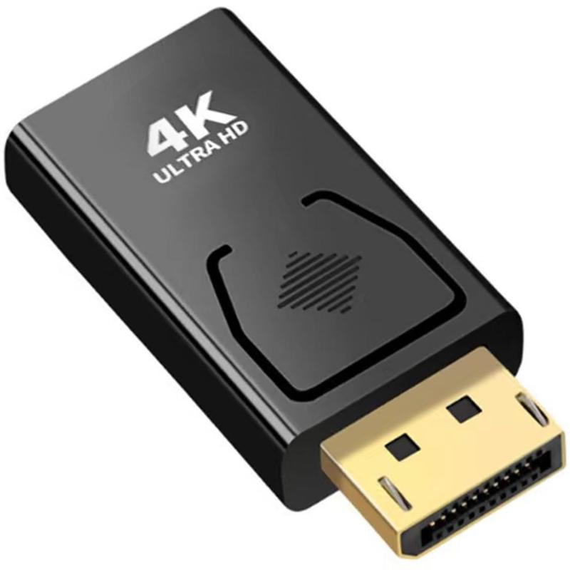 【送料無料】displayport hdmi 変換 DP to HDMIアダプタ 4K 30Hz 保護延長コード プラグ＆プレイ 金メッキコネクター 対応機種 ノートパソコン テレビ プロジェクター モニター 色：4K30Hz