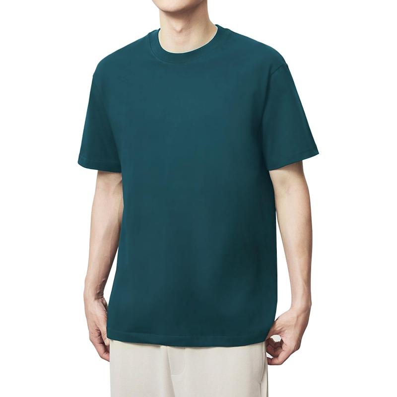 [Mmlnrc] Tシャツ メンズ 半袖 [8.11オンス 綿100％ 厚手 透けない] クルーネック 夏服 カットソー トップス 重ね着 白 astershop-10663851 アスターショップ サンプル画像2