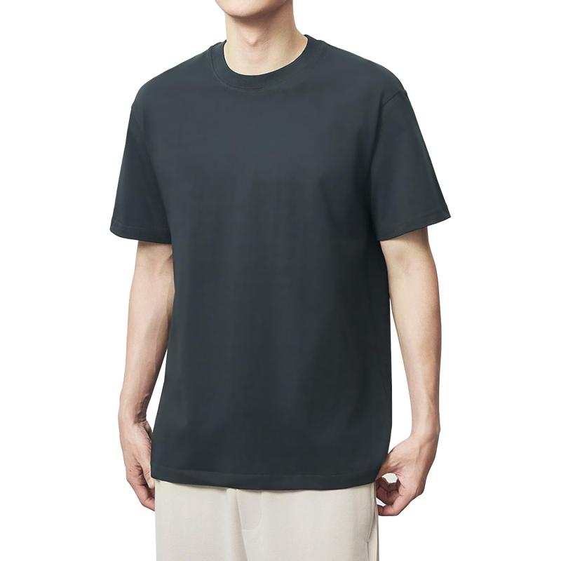 [Mmlnrc] Tシャツ メンズ 半袖 [8.11オンス 綿100％ 厚手 透けない] クルーネック 夏服 カットソー トップス 重ね着 白 astershop-10663851 アスターショップ サンプル画像3