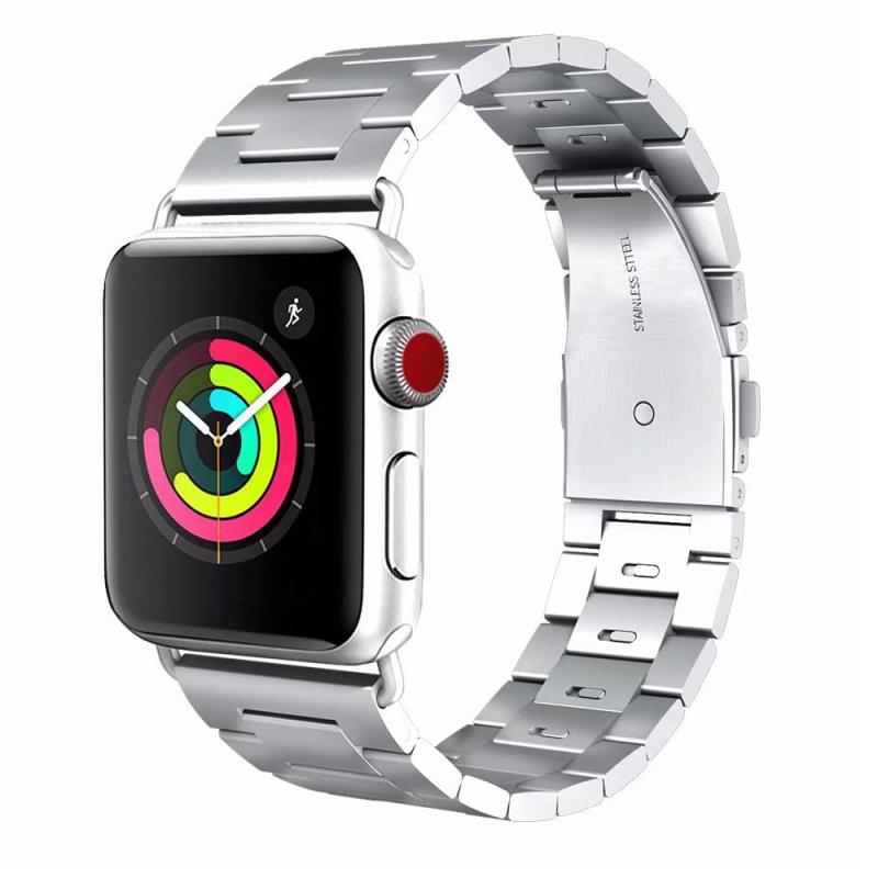 [Youmechi] 【 2022新型】 Apple Watch バンド スマートウォッチバンド Apple Watch Series 7 6 5 4 3 2 1 SEに対応 換バンド 金属 高級ステンレスバンド 長さ調整ツール不要 女性 男性に適用