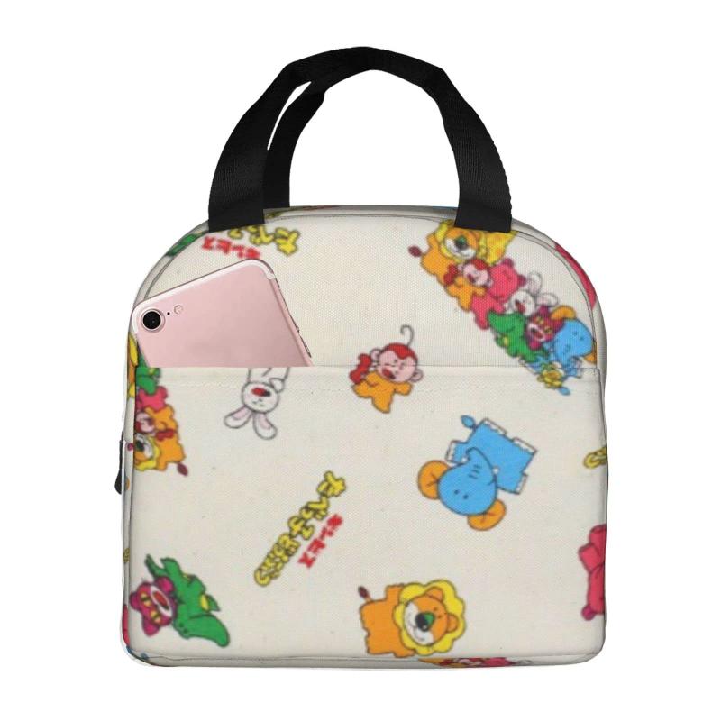 新品７個 セット たべっ子どうぶつ ギンビス 保冷 ランチ バッグ ヨガマット 36605671_1.jpg