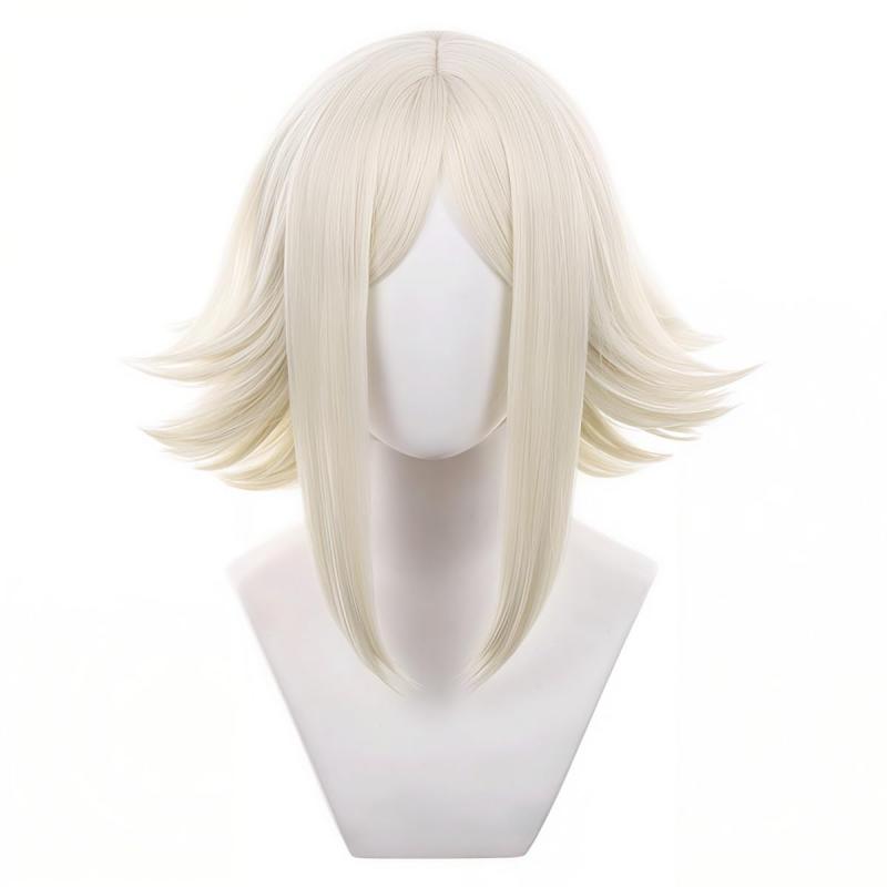 Akixen 葬送のフリーレン シュタルク 推しの子 ウィッグ コスプレ アニメ ヘアネット ファッション プレゼント イベント ハロウイン クリスマス 耐熱性 変装 仮装 学園祭 文化祭 お祭り