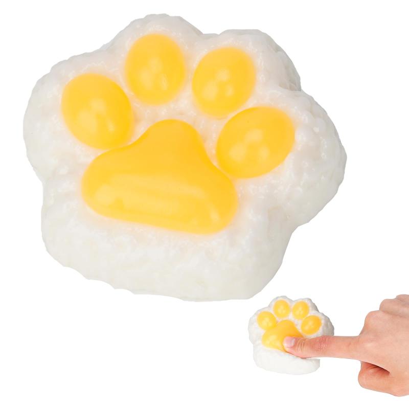 スクイーズ 巨無霸 猫爪 光沢 オレオ チーズ バター 牛乳プリン クロワッサン リアル 食べ物スクイーズ 大きいサイズ 肉球 巨大 低反発 超柔らかい ぷにぷに もちもち ストレス解消 グッズ astershop-10736992 アスターショップ パッケージ画像