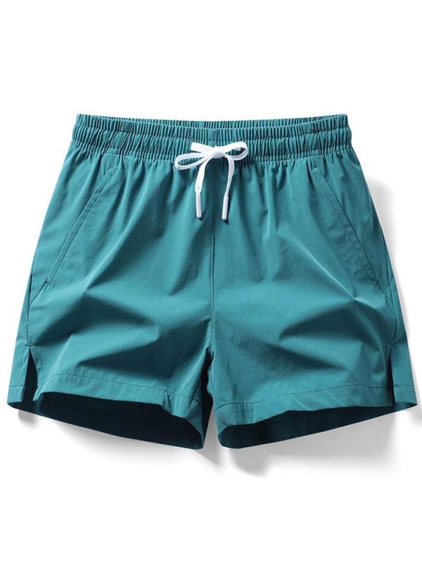 ショートパンツ メンズ 夏用 接触 4分丈 半パンツ 薄手 速乾 カジュアル 無地 ルームウェア スポーツ 普段着 運動 フィットネス 通気性・カテゴリ: 運動・カジュアルパンツ・スタイル: 運動、カジュアル・パンツ型: ゆるめ・パンツ丈: ショートパンツ・腰回り: 中腰・厚さ: 薄手・柄: 無地・素材: ポリエステル100%・パンツ裾: 直筒・加工: 免烫加工・詳細: ステッチあり・伸縮性: 微弾性・カラー展開: 白色, 黒色, 蛍光緑, 青色, 軍緑色, スイカレッド・サイズ展開: S, M, L, XL, 2XL, 3XL, 4XL・機能: 免烫・対象年齢: 大人・対象性別: 男性