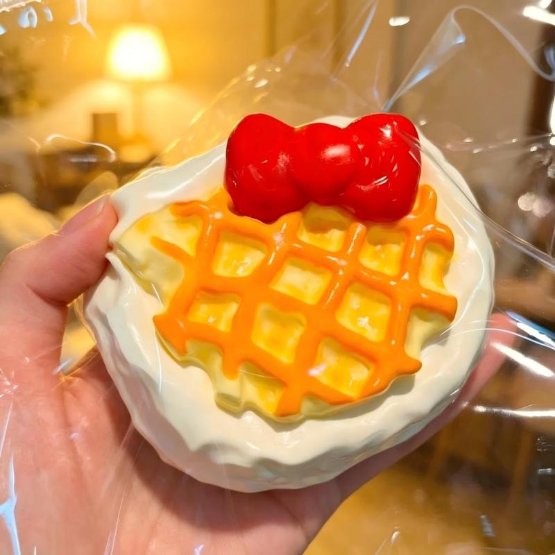 スクイーズ ズ もちもち 水感 癒し系 食べ物シリーズ ケーキ・パン・クッキー スクイーズ 玩具 柔らかい 弾性 触感いい 握る玩具 感覚おもちゃ グッズ 暇つぶし 減圧グッズ 手作り 感覚おも astershop-10738821 アスターショップ サンプル画像2