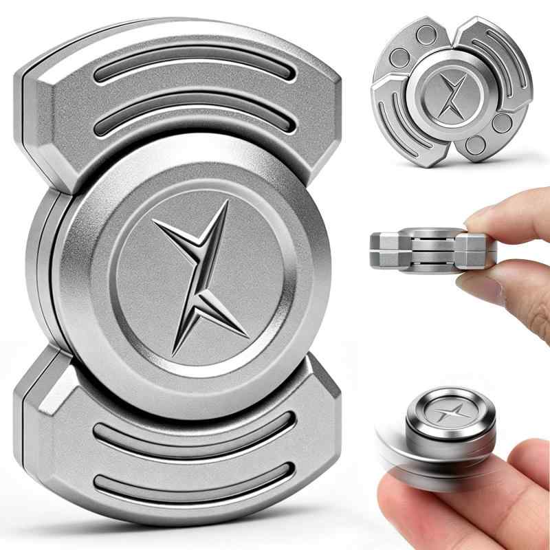 フィジェットトイ3-in-1フィジェットスライダー金属製イン フィジェットトイ フィジェットスライダー ガジェット おもちゃ EDCプッシュカード フィジェットスライダー 触覚おもちゃ ストレ astershop-10739263 アスターショップ パッケージ画像