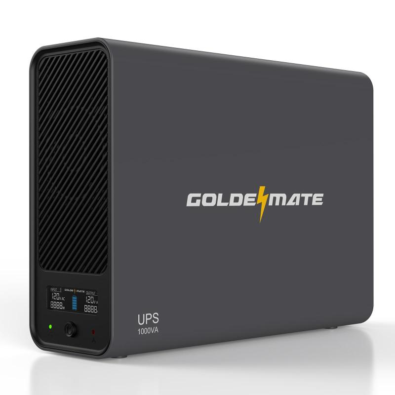 GOLDENMATE 無停電電源装置 UPS 1000VA Pro/800WGOLDENMATE 無停電電源装置 UPS 1000VA Pro/800W