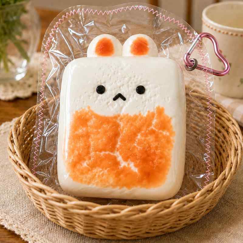 CHALAN スクイーズ ビッグサイズ もちもち ぷにぷに 水感 癒し系 カラビナ付き かわいい 柔らかい 弾性 触感いい 暇つぶし 癒しグッズ ストレス解消 面白い 感覚玩具 ふわもち 握る玩具 撮影 astershop-10773051 アスターショップ パッケージ画像