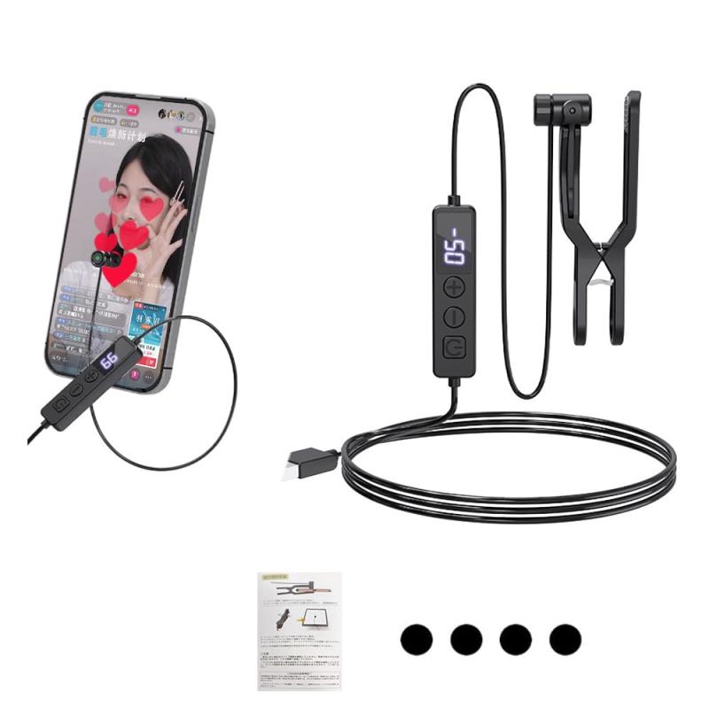 【YCJDP・2025新】スマホ連打装置 自動タップ機 いいね 連打機 USB給電式 無音 秒速ディスプレイ オートタップ スマホ連打装置 高速 タップ機 ナノ接着剤4枚付属品 リップ式 tiktok/ライブ/いい