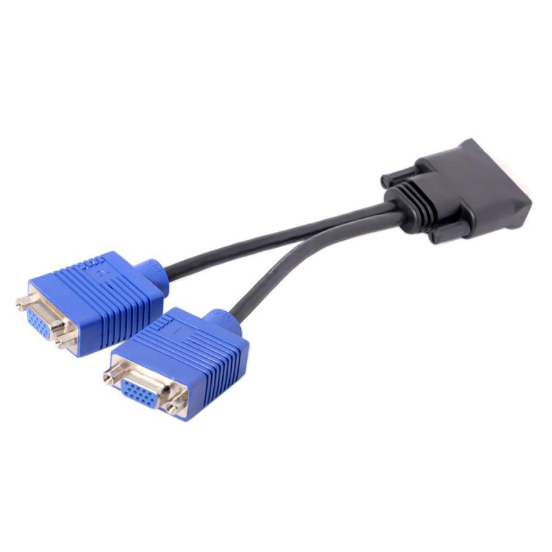 chenyang PCグラフィックスカード用デュアル15ピンVGA RGBメススプリッタ延長ケーブルへのCY DMS-59ピンオ astershop-10793319 アスターショップ サンプル画像3