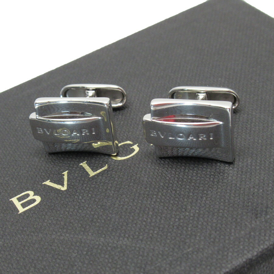 ブルガリ BVLGARI カフス メタル シルバー メンズ 送料無料【中古】 h29109a