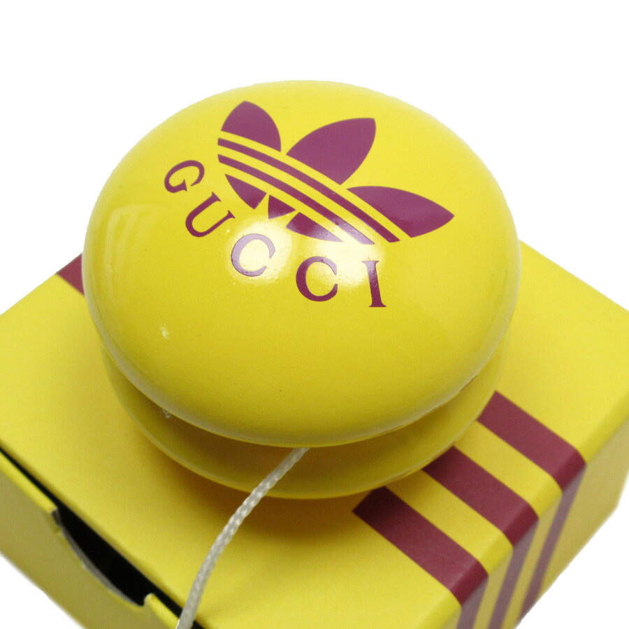 グッチ GUCCI ヨーヨー アディダス コラボ イエロー×パープル ユニセックス 送料無料【中古】 54893a