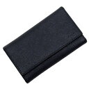プラダ PRADA キーケース レザー ネイビー メンズ 送料無料【中古】 t18984a