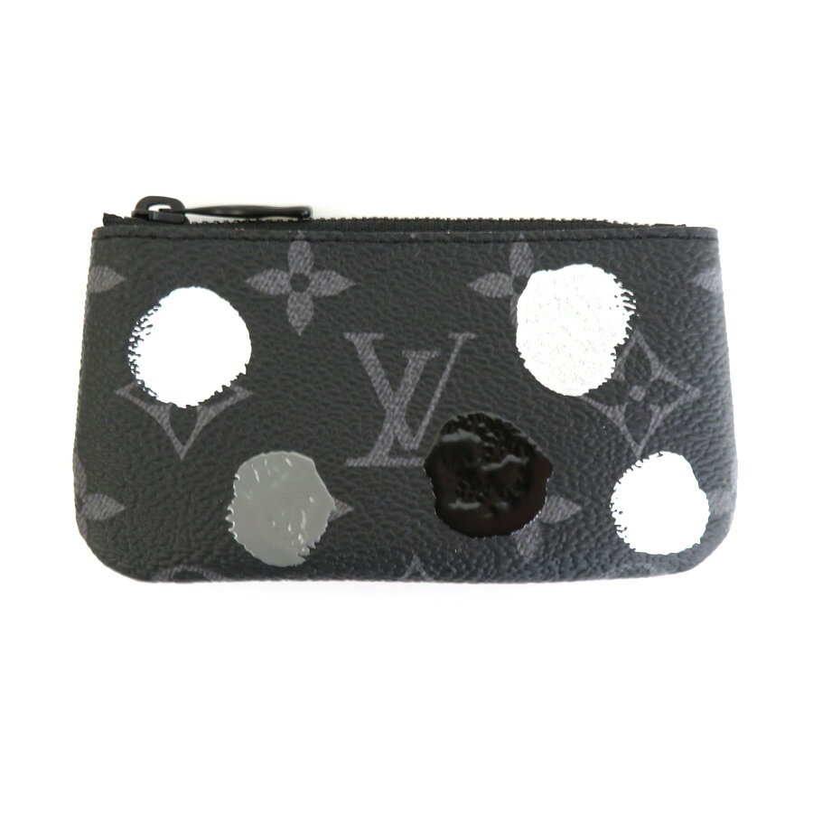 ルイ ヴィトン LOUIS VUITTON コインケース LV×YK ポシェット クレ/モノグラム エクリプス ブラック メンズ M81929 送料無料【中古】 h29873fのサムネイル