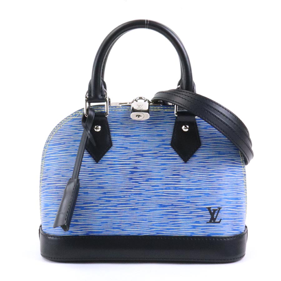 륤 ȥ LOUIS VUITTON ϥɥХå Хå  ǥ˥ BB ԥ쥶 ǥ˥֥롼 ǥ M41437 ̵š 99764f