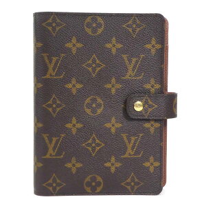 ルイ ヴィトン LOUIS VUITTON 手帳カバー モノグラム アジェンダMM モノグラムキャンバス ブラウン ゴールド ユニセックス R20105 送料無料【中古】 e57511f