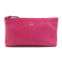 グッチ GUCCI ポーチ マルチケース スウィング レザー マゼンタ レディース 368881 送料無料【中古】 e57837f