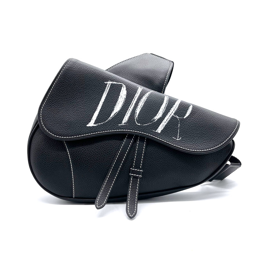 ǥ  DIOR HOMME ܥǥХå ALEX FOXTON  ɥХå 쥶 ֥å  ̵š z0199