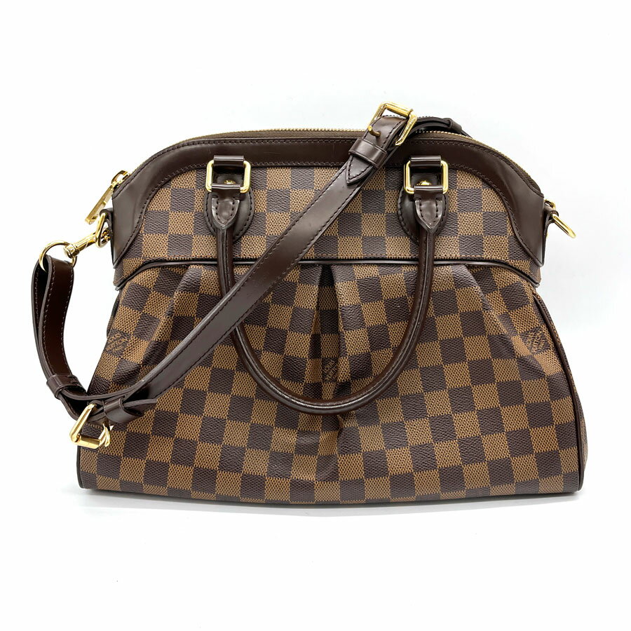 ルイ ヴィトン LOUIS VUITTON ハンドバッグ ショルダーバッグ ダミエ トレヴィPM ダミエキャンバス エベヌ レディース N51997 送料無料【中古】 z0270