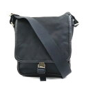 プラダ PRADA ショルダーバッグ ナイロン ブラック ユニセックス 送料無料【中古】 h30105g