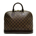 ルイ ヴィトン LOUIS VUITTON ハンドバッグ ダミエ アルマ ダミエキャンバス ブラウン レディース N51131 送料無料【中古】 w0104a