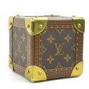 ルイ ヴィトン LOUIS VUITTON オブジェ 置物 モノグラム キューブ サイコロ モノグラムキャンバス ブラウン ユニセックス 送料無料【中古】 a0287