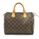 ルイ ヴィトン LOUIS VUITTON ハンドバッグ モノグラム スピーディ30 モノグラムキャンバス ブラウン レディース M41526 送料無料【中古】 a0291