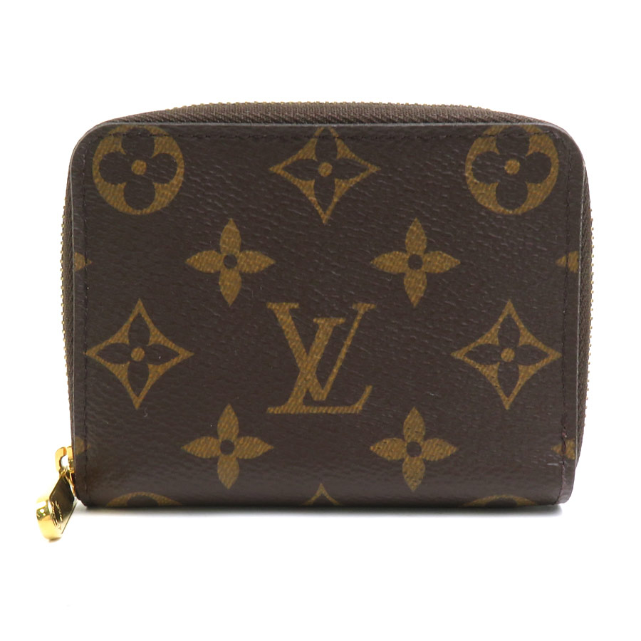 ルイ ヴィトン LOUIS VUITTON コインケース モノグラム ジッピーコインパース モノグラムキャンバス ブラウン ゴールド ユニセックス 送料無料【中古】 e58475f