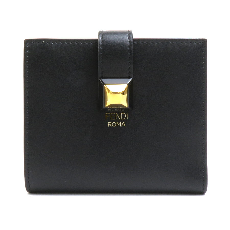 フェンディ FENDI 二つ折り財布 レザ