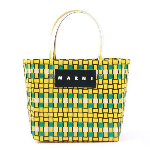 マルニ MARNI ハンドバッグ MARNI FLOWER CAFE/ポリプロピレン イエロー×グリーン レディース 送料無料【中古】 h30311m マルニ MARNI ハンドバッグ MARNI FLOWER CAFE/ポリプロピレン イエロー×グリーン レディース 送料無料【中古】 h30311m