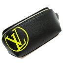 ルイ ヴィトン LOUIS VUITTON ボディバッグ ウエストバッグ LVサークル バムバッグ エピレザー ノワール メンズ M55131 送料無料【中古】...