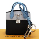 ルイ ヴィトン LOUIS VUITTON チャーム キーホルダー シティ スティーマー レザー ブルー ユニセックス MP1789 送料無料【中古】 t193...