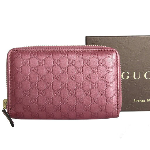 グッチ GUCCI カードケース コインケース マイクログッチシマ レザー メタリックピンク レディース 255452 送料無料【中古】 s0152f グッチ GUCCI カードケース コインケース マイクログッチシマ レザー メタリックピンク レディース 255452 送料無料【中古】 s0152f
