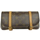 ルイ ヴィトン LOUIS VUITTON ウエストバッグ モノグラム ポシェット マレル モノグラムキャンバス ブラウン ゴールド ユニセックス M51159...