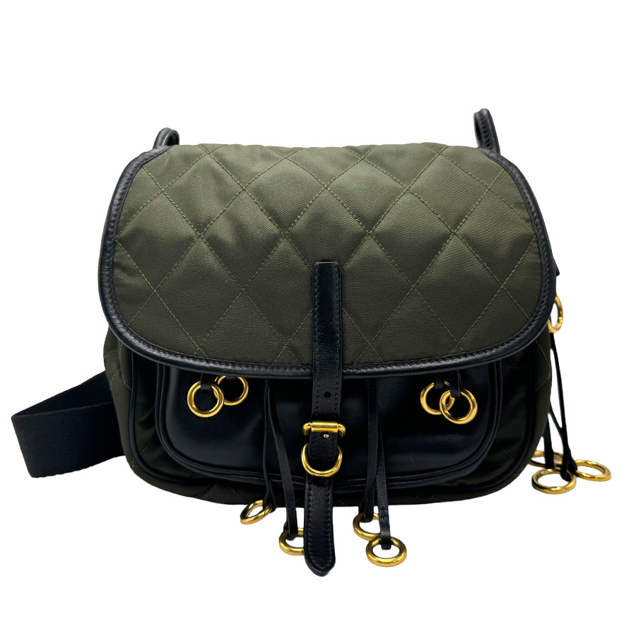 楽天市場】プラダ 中古(カラーカーキグリーン)(ショルダー 楽天市場】プラダ 中古(カラーカーキグリーン)(ショルダー