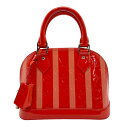 ルイ ヴィトン LOUIS VUITTON ハンドバッグ ショルダーバッグ ヴェルニ レイユール アルマBB モノグラムヴェルニ ポピーペタル レディース 送料無料【中古】 z1881(4)