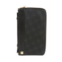 ダンヒル Dunhill オーガナイザー セカンドバッグ レザー ブラウン メンズ 送料無料【中古】 r10094g