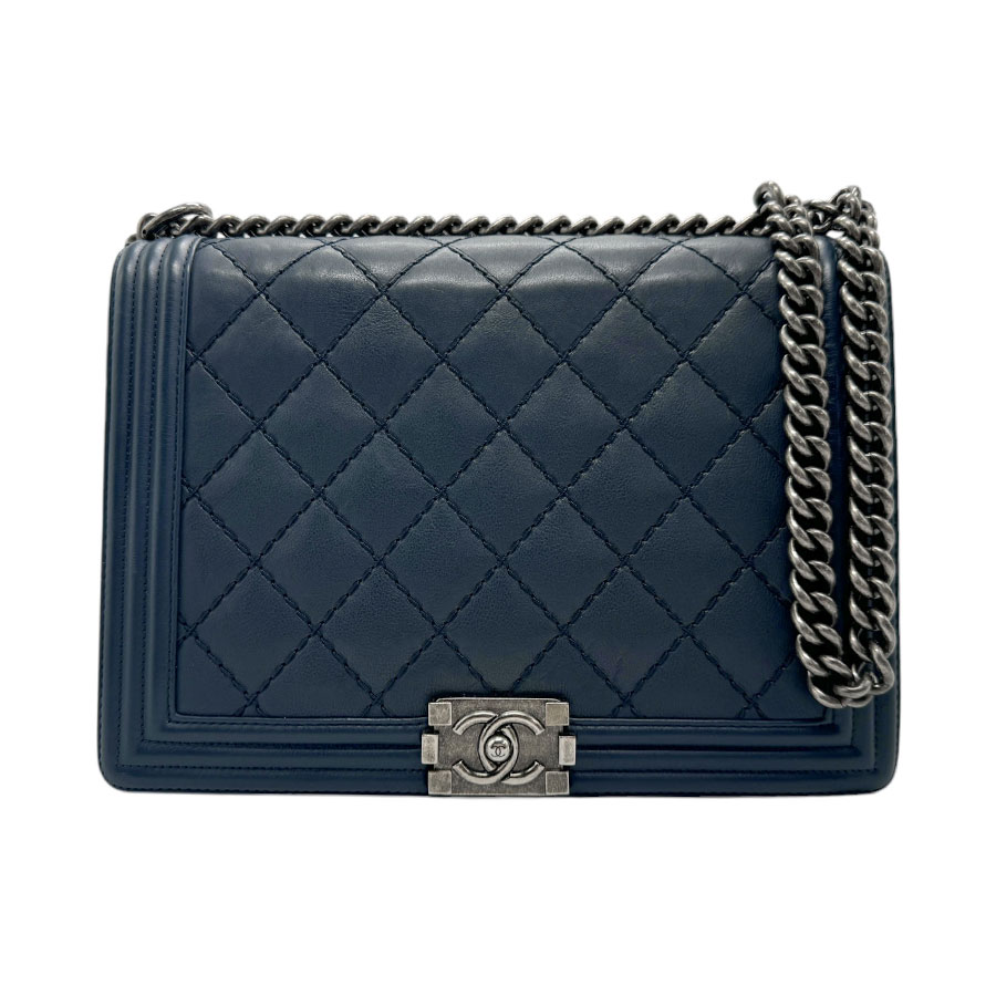 楽天市場】CHANEL ボーイ シャネル(カラーネイビー 楽天市場】CHANEL ボーイ シャネル(カラーネイビー