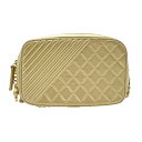 シャネル CHANEL ショルダーバッグ ラムスキン ゴールド ゴールド レディース 送料無料【中古】 n0470(4)