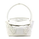 ボッテガヴェネタ BOTTEGAVENETA ショルダーバッグ ザ アルコ レザー オフホワイト レディース 送料無料【中古】 e59458a